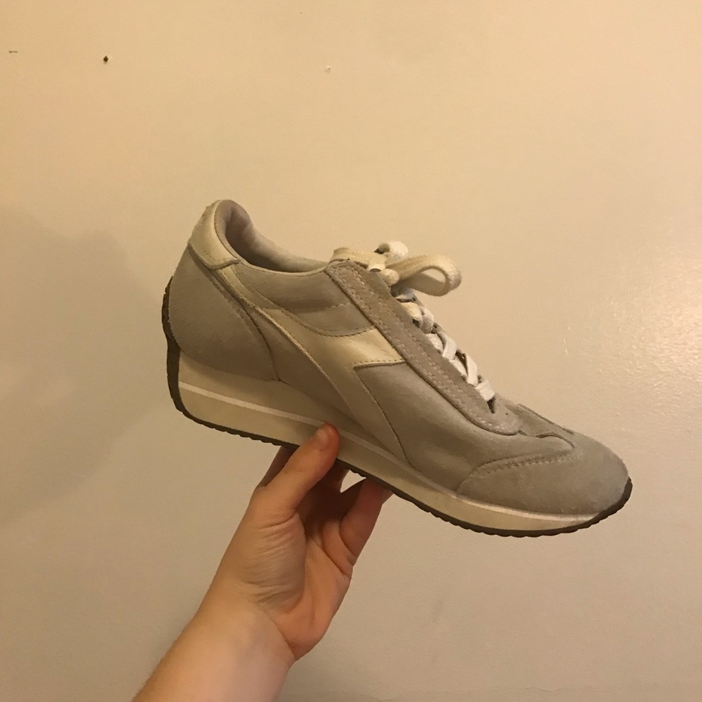 🎉CUSTOM🎉 Diadora suede sneakers from Italy
